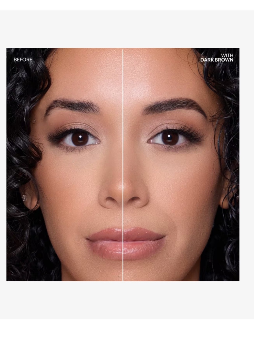 Lilly Lashes dark brown All The Fills 3D Brow Tinted Fiber Gel - Picture 2 of 3